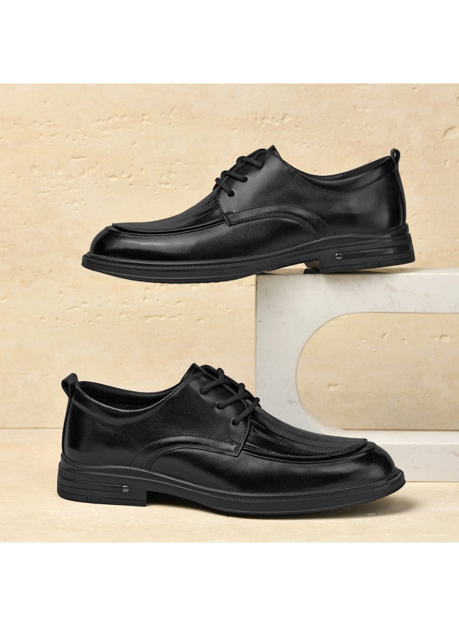 سيبتولفز 【Top Grain Leather】حذاء داربي للرجال بعمر 25 سنة، أحذية جلدية عصرية متنوعة فاخرة ذات ملمس للرجال - Image 2