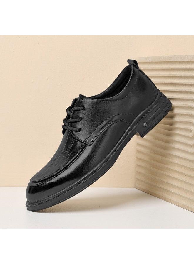 سيبتولفز 【Top Grain Leather】حذاء داربي للرجال بعمر 25 سنة، أحذية جلدية عصرية متنوعة فاخرة ذات ملمس للرجال - Image 3
