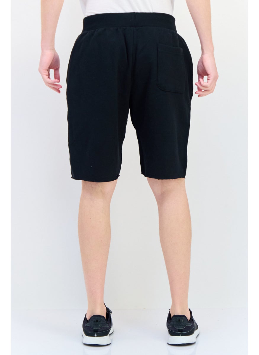 Champion Men Sportswear Fit Running Shorts, Black  - Image 3