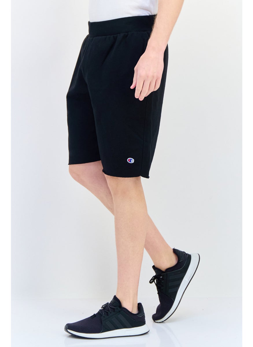 Champion Men Sportswear Fit Running Shorts, Black  - Image 2