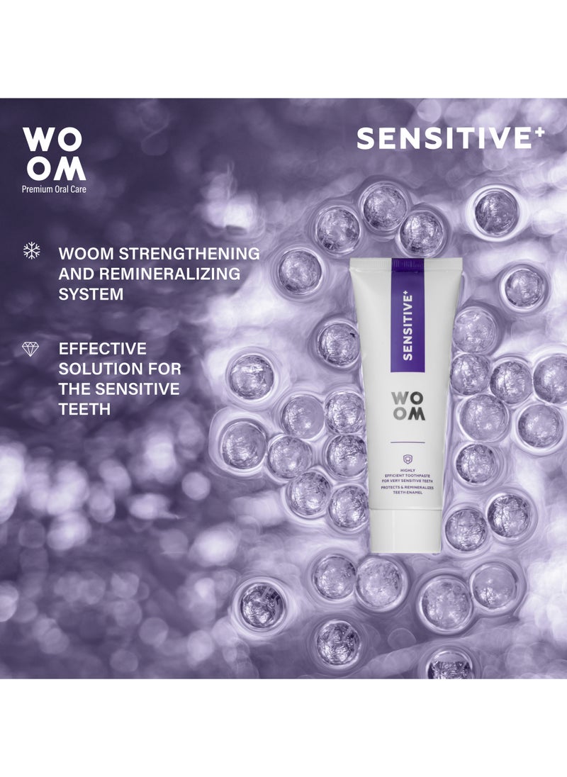 Toothpaste WOOM SENSITIVE Toothpaste For Sensitive Teeth, Premium EU Quality, Spain, 75 ml