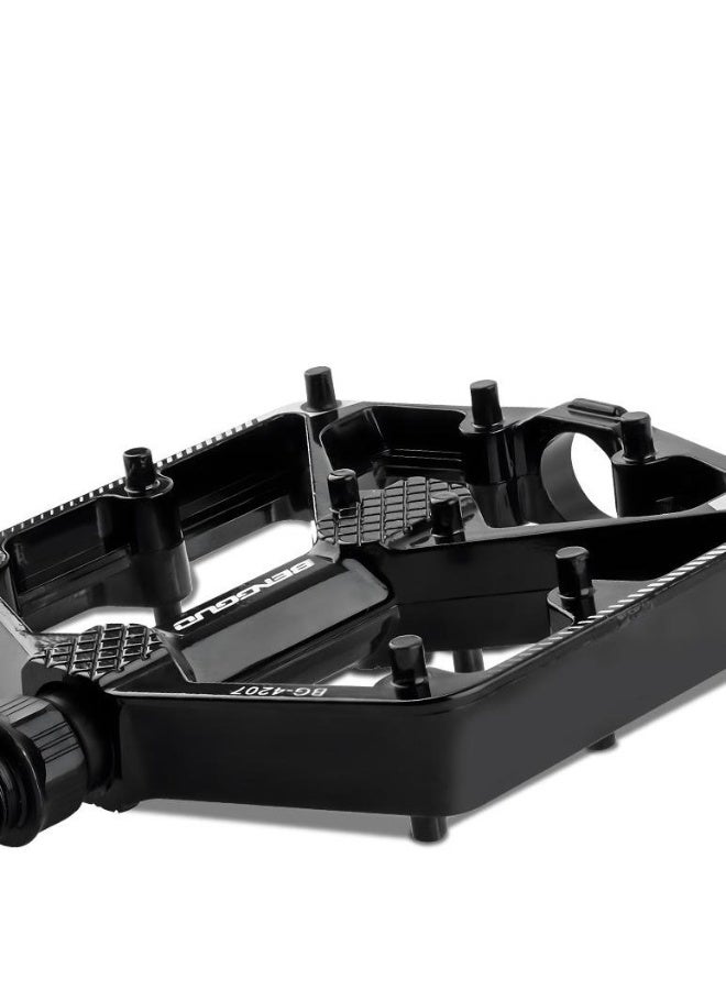 HOMESTAR 2 Pcs Mountain Bike Pedals, MTB Bicycle Flat Pedals, Alloy Aluminum Durable Sealed Bearing for Most Bikes - Image 3