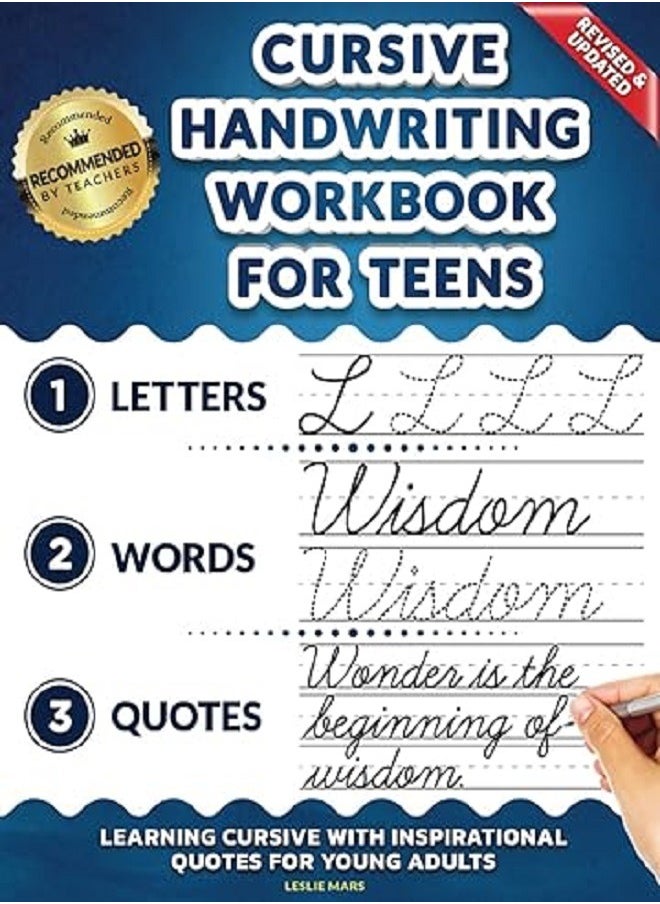 null - Cursive Handwriting Workbook for Teens - Image 1