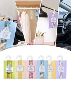 Beirui 12 Pieces Perfume Fragrance Sachets, Closet Fragrance Sachets, Drawer Fragrance Sachets, Cabinet Wardrobe Bathroom Car Fragrance Sachets  - Image 3