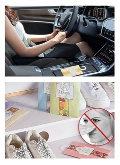 Beirui 12 Pieces Perfume Fragrance Sachets, Closet Fragrance Sachets, Drawer Fragrance Sachets, Cabinet Wardrobe Bathroom Car Fragrance Sachets  - Image 5