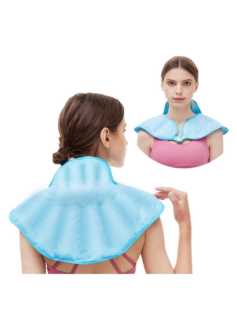 Generic Neck Shoulder Ice Pack Reusable Hot Cold Compress Wrap for Back Pain Relief Injuries Swelling Bruises and Sprains  - Image 1