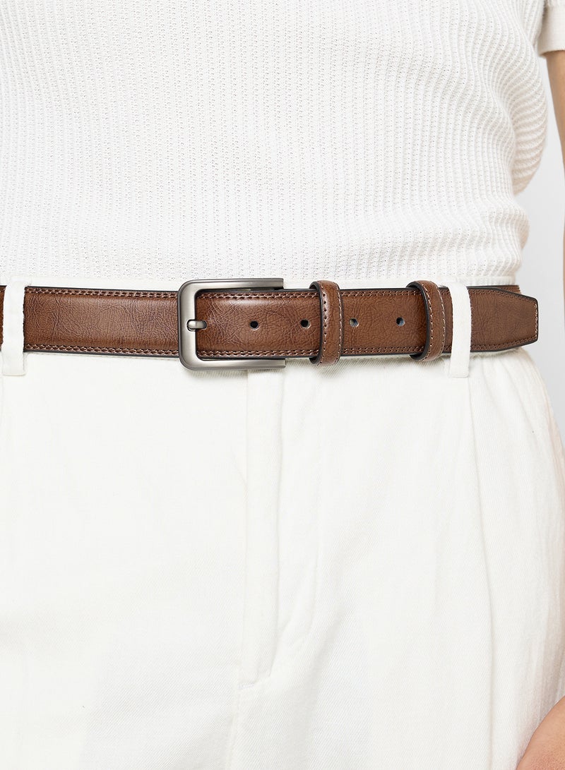 Robert Wood Genuine Leather Formal Belt - Image 5