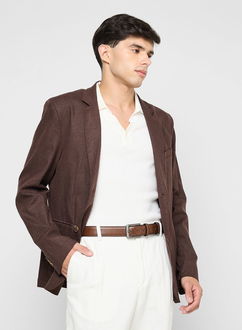 Robert Wood Genuine Leather Formal Belt - Image 4