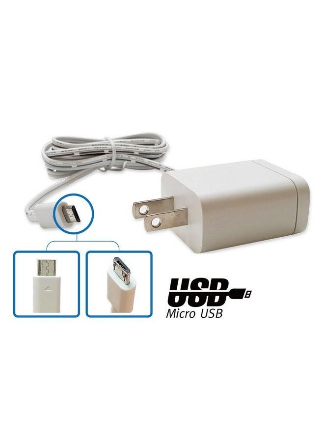 moonybaby - For Motorola Baby Monitor Charger (Handheld Monitor Unit Only) Including Mbp33S Mbp36S Mbp36Xl Mbp38S Mbp41S Mbp43S Mbp843 Mbp853 Mbp854 Mbp855 Connect Power Cord Ac/Dc Adapter Micro Usb 5V 1000Ma - Image 1