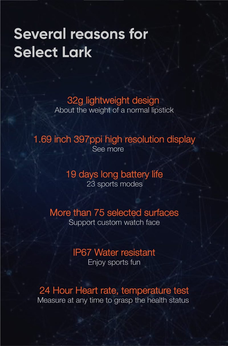 BENIO Smart Watch for Men and Women, 1.69" Fitness Tracker, 24/7Heart Rate/SpO2/Sleep Tracker, Multiple Dials & 23 Sports Modes Fitness Watch, IP67 Waterproof, Compatible with Android iOS - Image 5