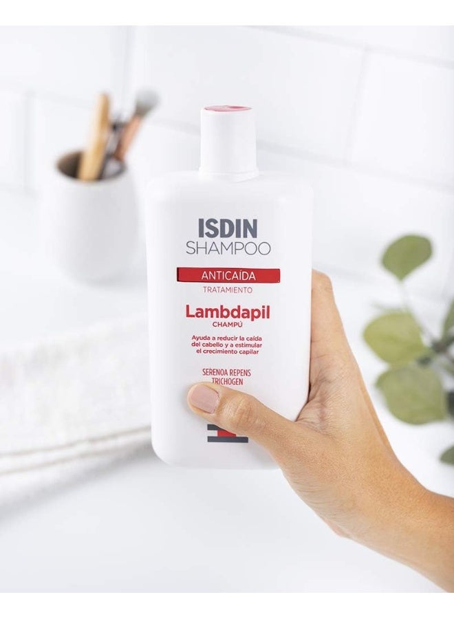 Isdin Lambdapil Anti-Hair Loss Shampoo (200Ml) | Helps Reduce Excessive Hair Loss And Stimulate Follicle Growth - Image 3