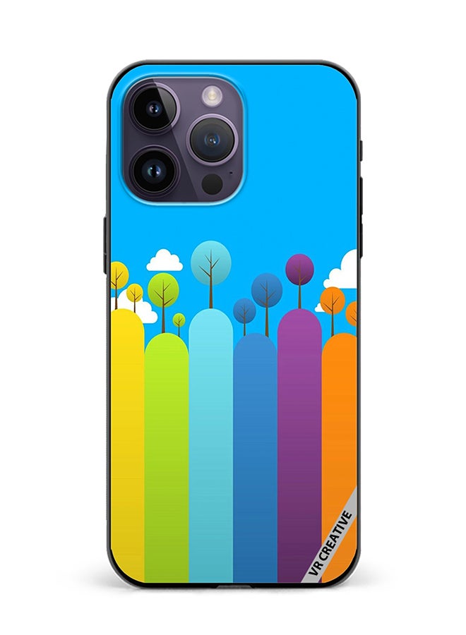 Protective Case Cover For Apple iPhone 16 Pro Max Multicolur Design Multicolour