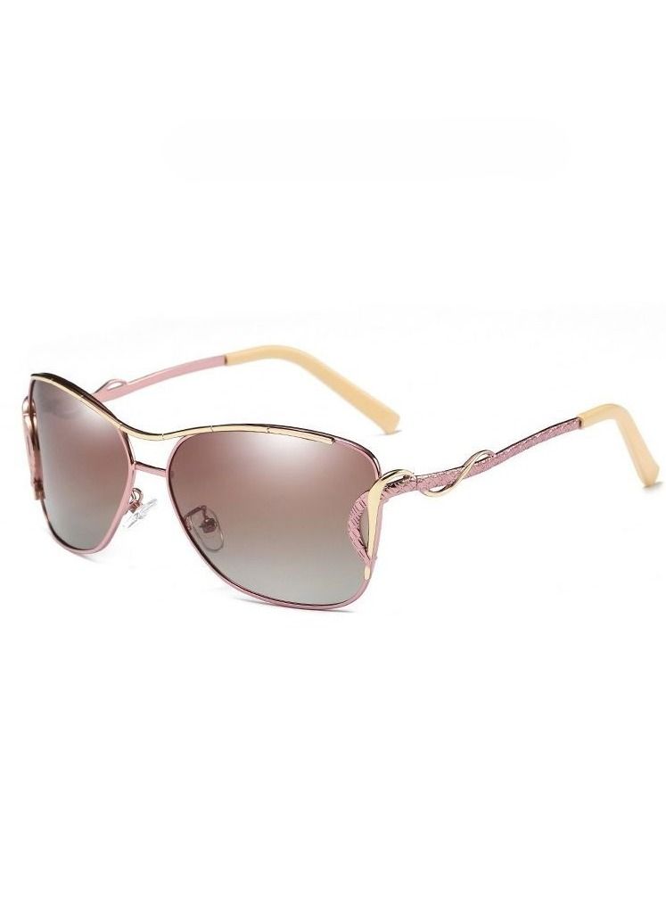 HDCRAFTER New Women's Oversized Frame Polarized Sunglasses