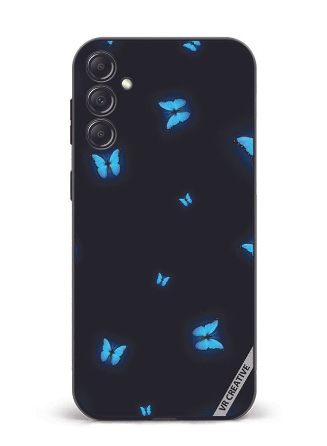 Protective Case Cover For Samsung Galaxy A54 Butterfly Design Multicolour