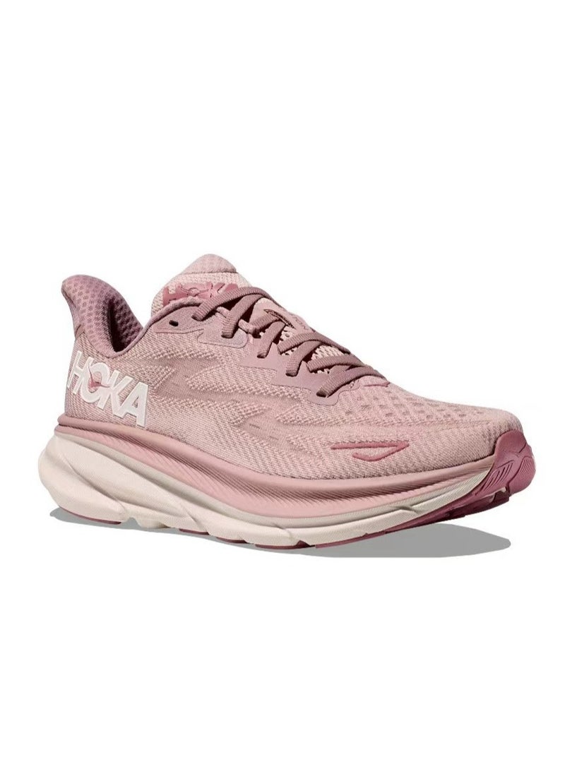 Hoka One One Clifton 9 Outdoor Running Sneakers Pink  - Image 5