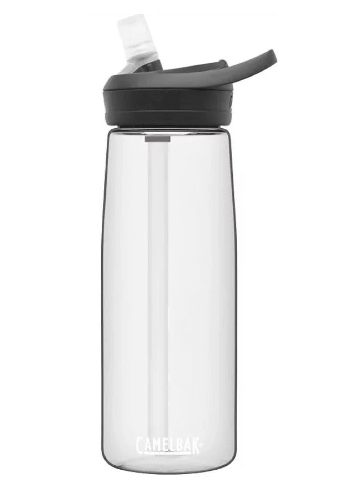 CAMELBAK زجاجة مياه Camelbak Eddy+ مع غطاء من القش سعة 25 أونصة، شفافة - Image 1