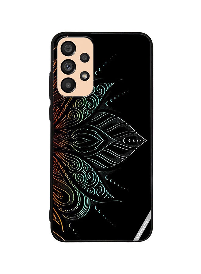 VR CREATIVE Protective Case Cover For Samsung Galaxy A53 5G Heena Elements Design Multicolour - Image 1