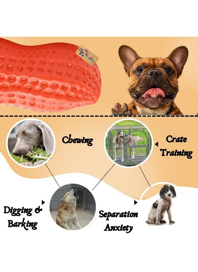 Western Era - Big Ground Nut Squeaky Toy -Interactive Plush Toy, Unleash Fun In Your Furry Friend, Buddy For Dogs & Cats, Perfect For Playtime, Chew Time, Cuddle Time, Long-Lasting For Your Beloved Pet - Image 1