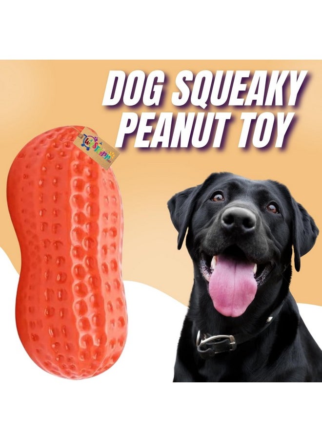 Western Era - Big Ground Nut Squeaky Toy -Interactive Plush Toy, Unleash Fun In Your Furry Friend, Buddy For Dogs & Cats, Perfect For Playtime, Chew Time, Cuddle Time, Long-Lasting For Your Beloved Pet - Image 1