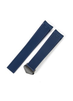 Rubber Strap for TAG Heuer 300F1 43/41mm Watches 22mmBlue-Black Buckle-Z5(3.0) Blue-Black Buckle-Z5(3.0)