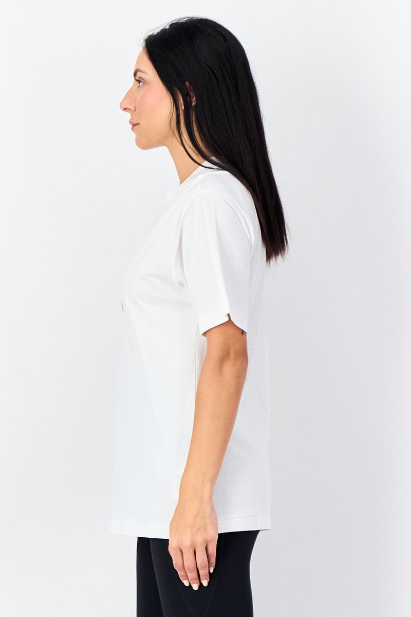 PUMA Women Relaxed Fit Short Sleeve Outdoor T-Shirt, White - Image 3