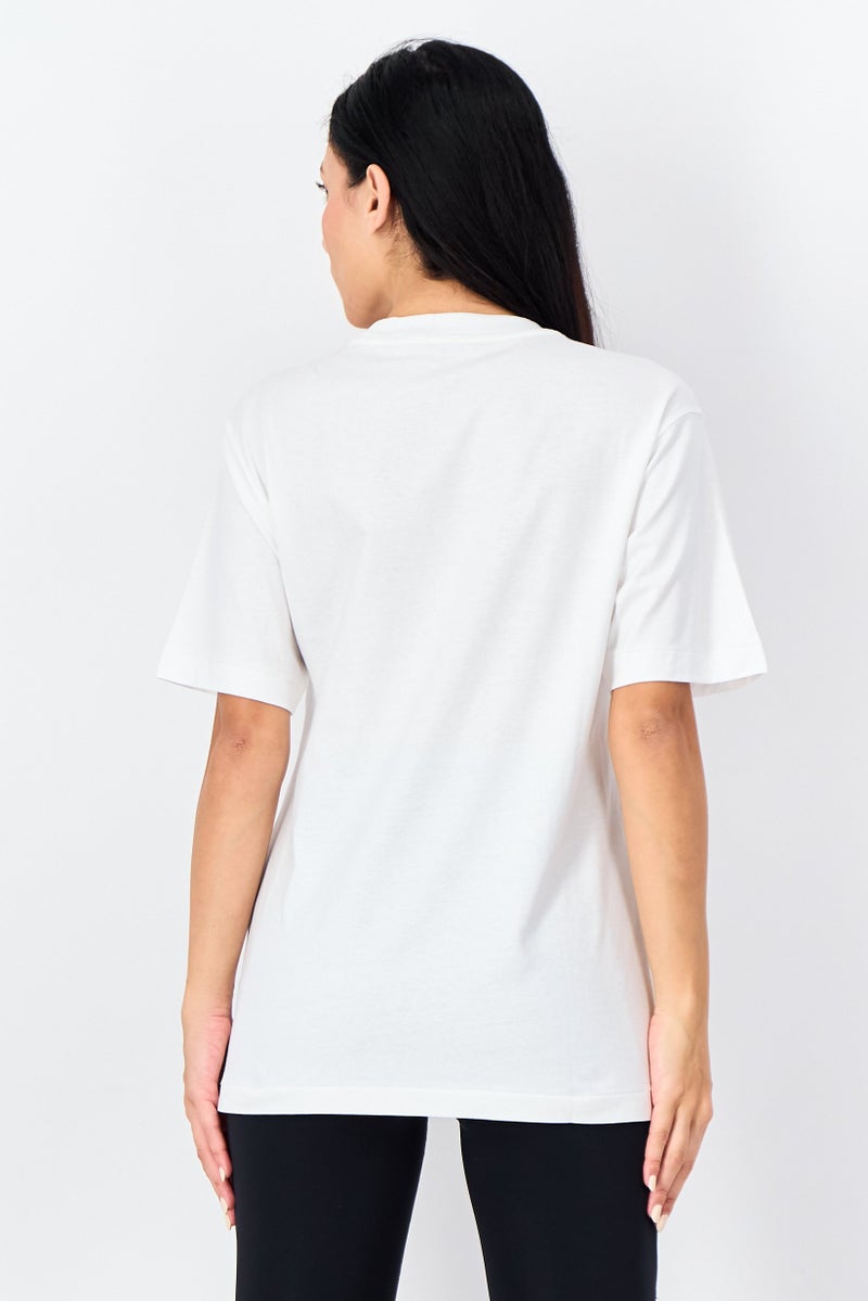 PUMA Women Relaxed Fit Short Sleeve Outdoor T-Shirt, White - Image 4