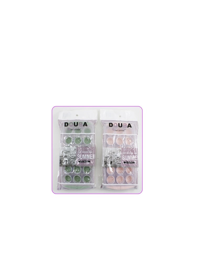 AL QADAH - 18 Hole Round Ice Mold Tray Elevate Your Drink Experience! - Image 1