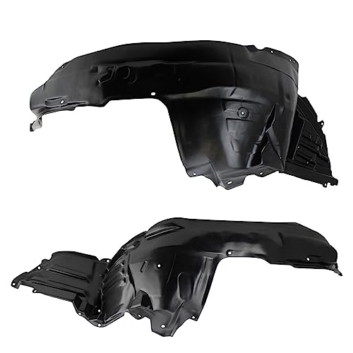 TRQ Inner Fender Liner Set Compatible with 2012-2014 Subaru Impreza SU1248123 SU1249124 - Image 1