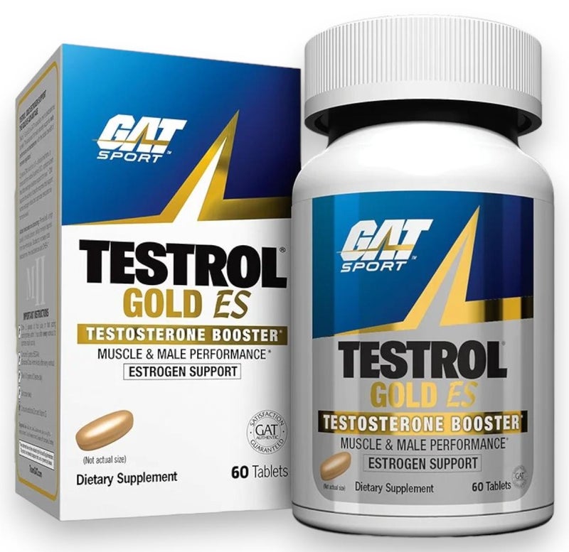 GAT SPORT Testrol Gold ES, 60 Tablets, 30 Servings - Image 1