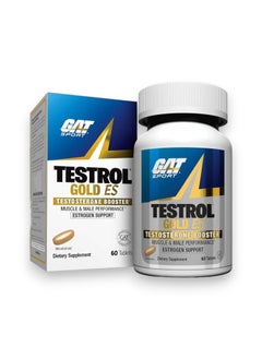 GAT SPORT Testrol Gold ES, 60 Tablets, 30 Servings  - Image 1