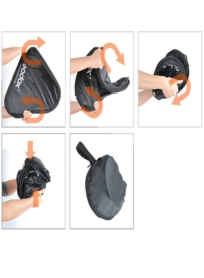 Godox 80cm x 80cm Softbox Bag Kit for Studio Photogrpahy Camera Flash Fits Bowens Elinchrom Mount (32" x 32") - Image 4