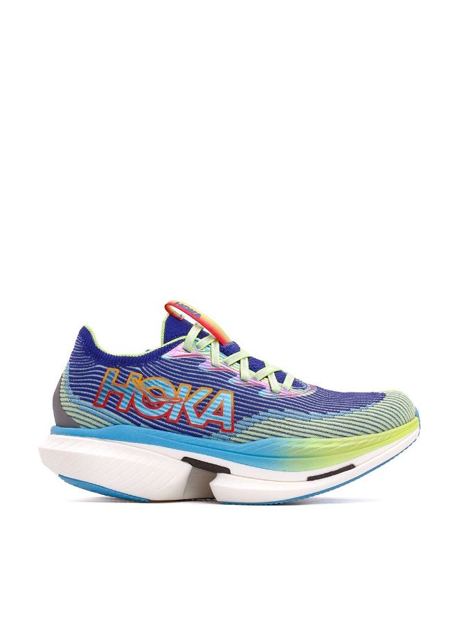 HOKA Cielo X1 Unisex Shoes, Sneaker - Evening Sky/Lettuce - Image 1