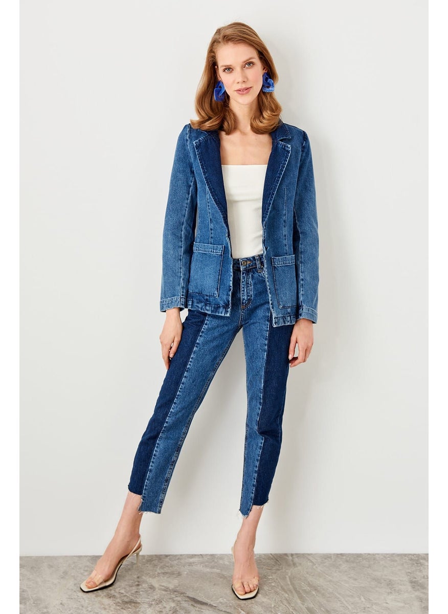 trendyol - Pocket Detail Denim Jacket - Image 1