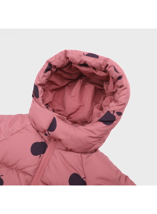 Zara Kids' Stylish Thickened Warm Hooded Cute Jacket - Image 4