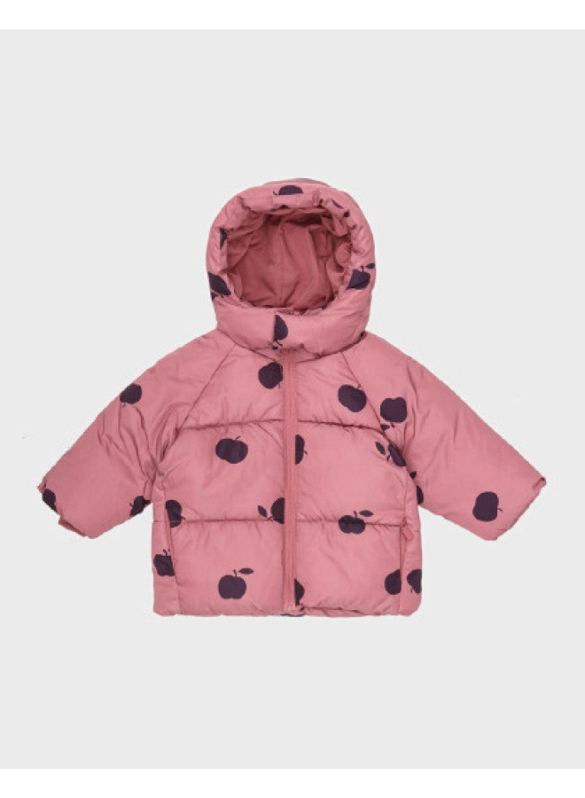 Zara Kids' Stylish Thickened Warm Hooded Cute Jacket - Image 1