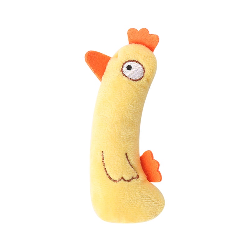 Catnip Plush Toy Interactive Catnip Toys for Indoor Cats Cute Cartoon Kitten Chewing Teething Toy Throwing Toys for Kittens Cat Nest Accompany - Image 1