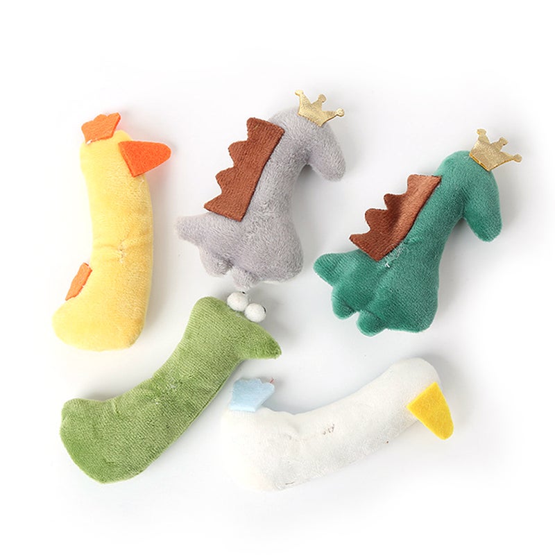 Catnip Plush Toy Interactive Catnip Toys for Indoor Cats Cute Cartoon Kitten Chewing Teething Toy Throwing Toys for Kittens Cat Nest Accompany - Image 5