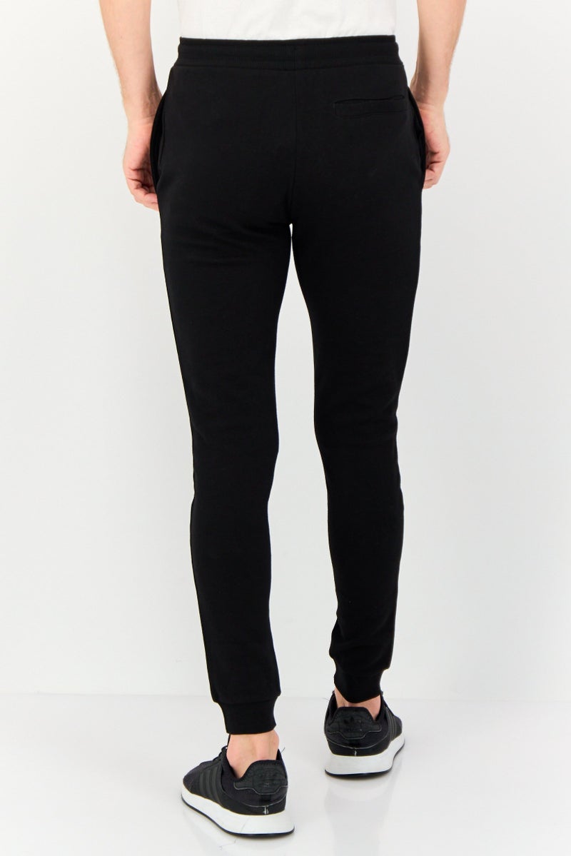 Ellesse Men Sportswear Fit Outdoor Sweatpants, Black  - Image 3