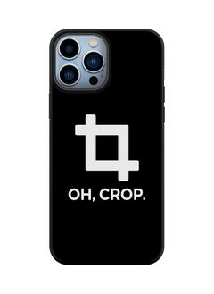 Tough Pro Series Case for Apple iPhone 14 Pro Max Dual Layer hybrid PC & TPU Customized Mobile Cover Shield with inner TPU protection Matte Finish - Oh Crop