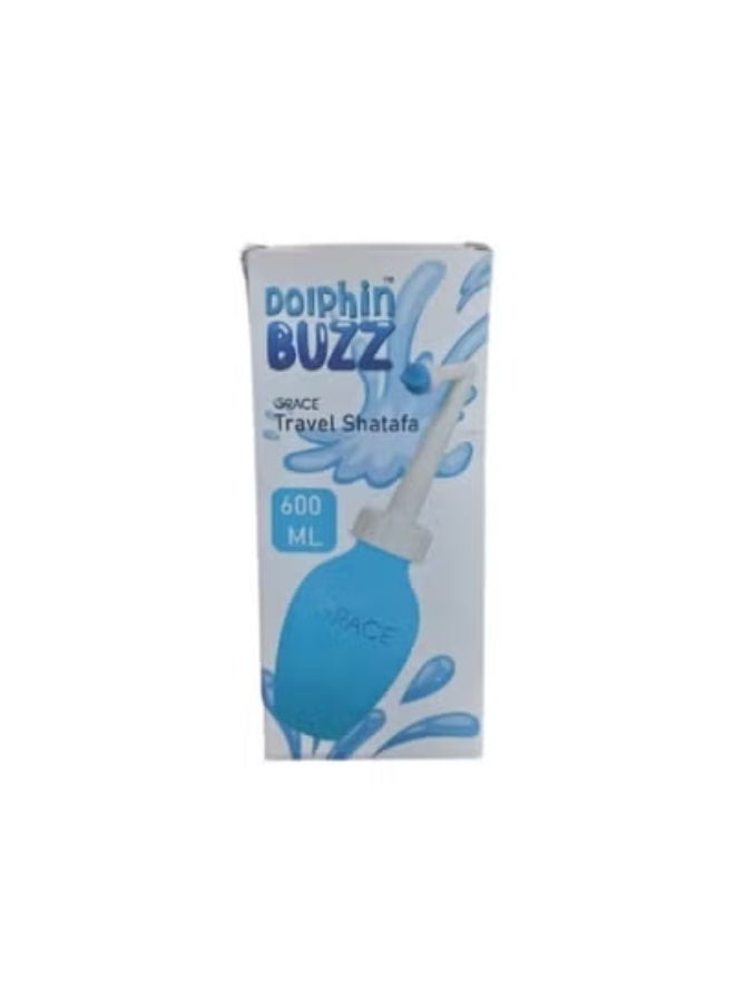 Dolphin Buzz Grace Travel Bidet with Portable Bag 600ml BLUE - Image 2