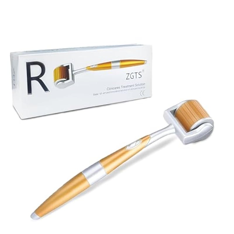 Microneedling Tool - High Quality 1mm Derma Roller for Enhancing Facial Skin Texture, Promoting Thick Beard Growth, and Supporting Healthy Hair Follicles. Safe and Effective Solution. - Image 1