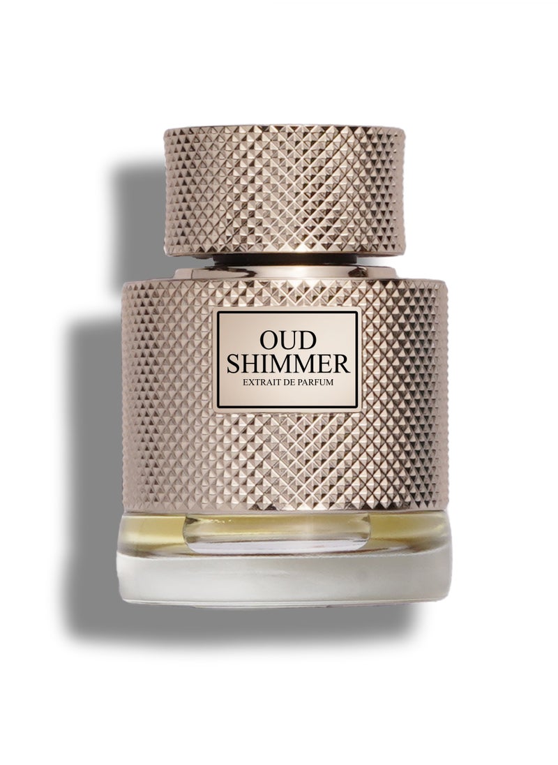 AMD Perfumes Oud Shimmer Gold By AMD Perfumes Men and Women Fragrance EDP 100ml  - Image 1