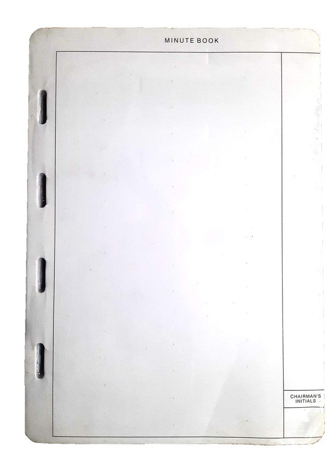 LRS Binder Minutes Sheet White Color "Capsule" - A4 Size - Used for Companies Act - 100 Sheets - Image 2