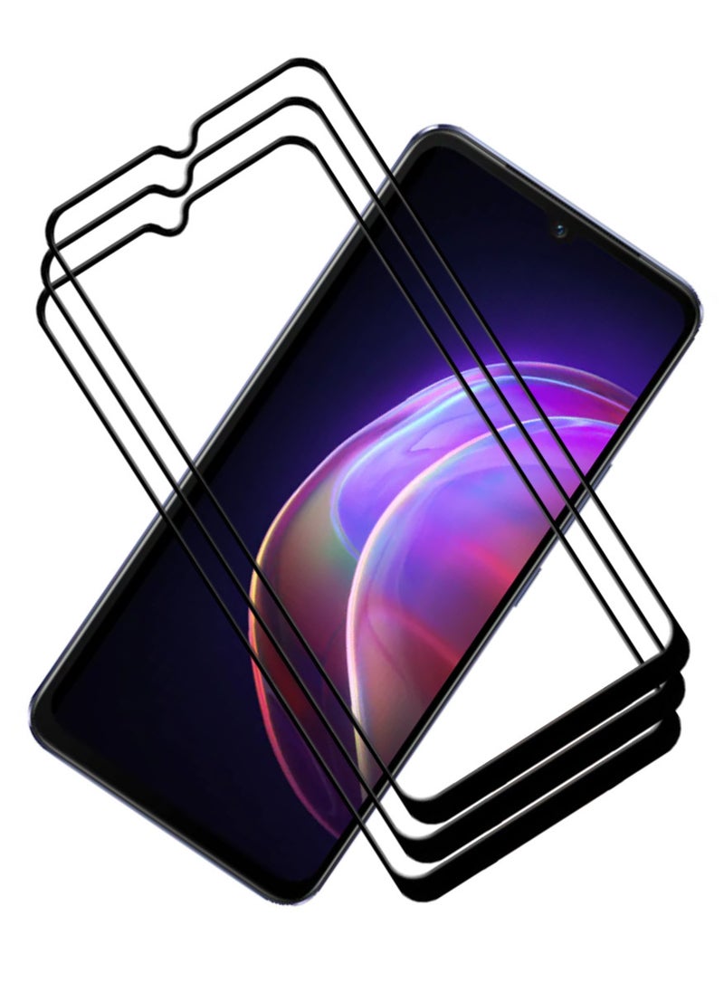 ACLIX 3 Pieces Antistatic ESD Dustproof Premium Quality High Definition Tempered Glass Screen Protector Designed For vivo V21 - Image 1