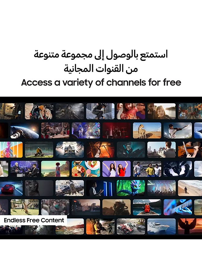 75 Inch Crystal UHD TV, U8000F, 4K, Crystal Processor 4K, MetalStream Design, Knox Security, Endless Free Content, Smart TV, UA75U8000FUXZN (2025 - UAE Version) image 7
