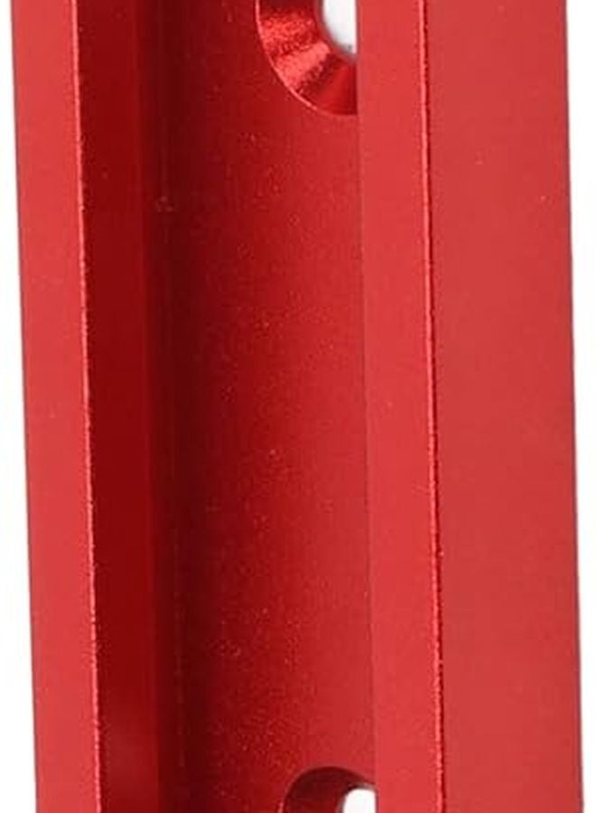 Red T Track Connector 4Pcs 100mm Length 30mm Width Aluminium Alloy Universal Woodworking Connector for Table Saws Circular Saws DIY Projects - Image 3