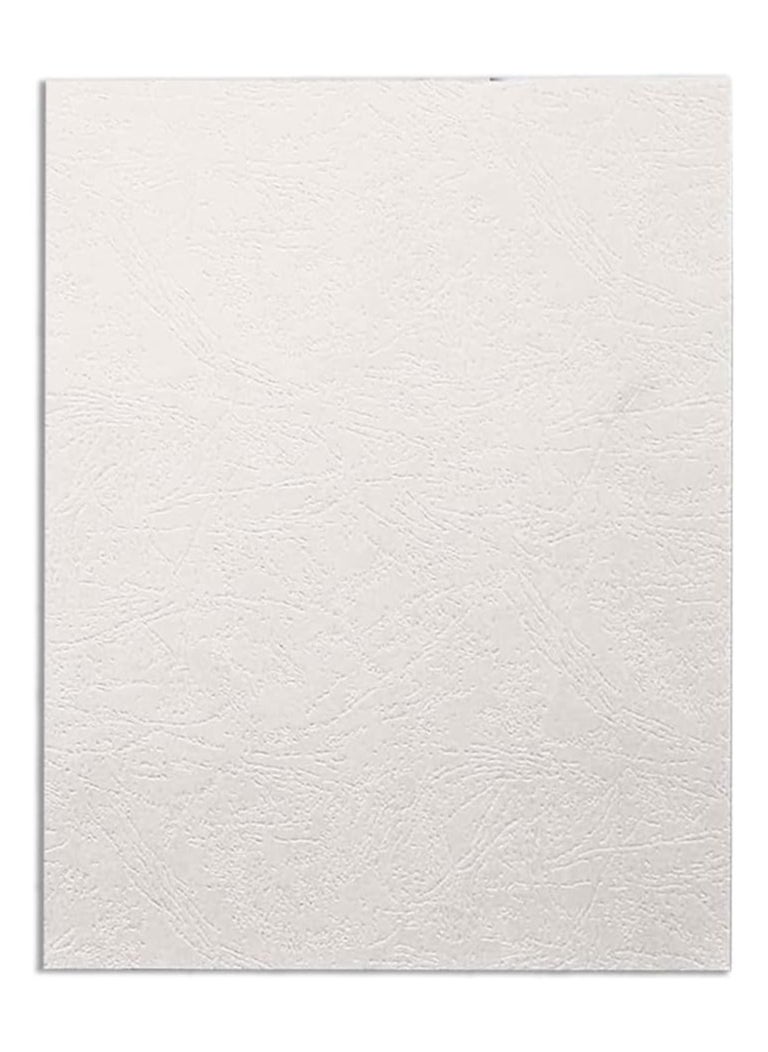 MARKQ - [1000 Pack] White Binding Cover [A4] 230 GSM – Durable Protective Sheets for Presentations, Reports, and Documents – Compatible with Comb & Wire Binding Machines - Image 1