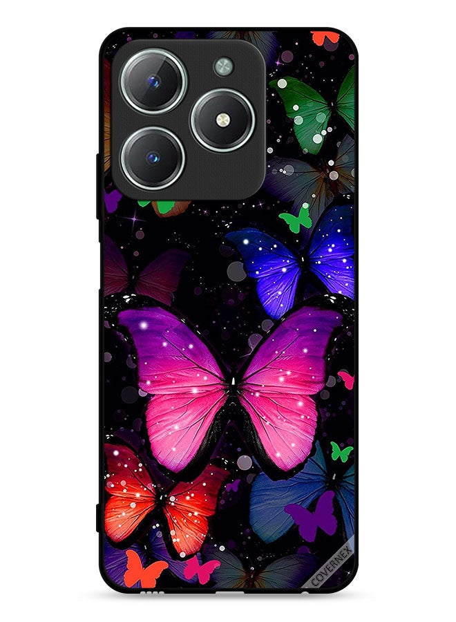 Covernex غطاء حماية Realme C61 4G بتصميم فراشات - Image 1