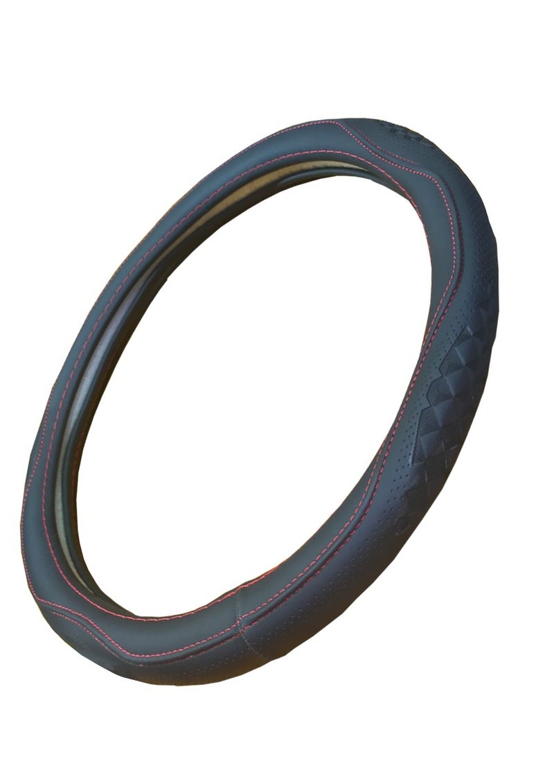 جراب دركسيون جلد مقاس m لون اسود - Image 1