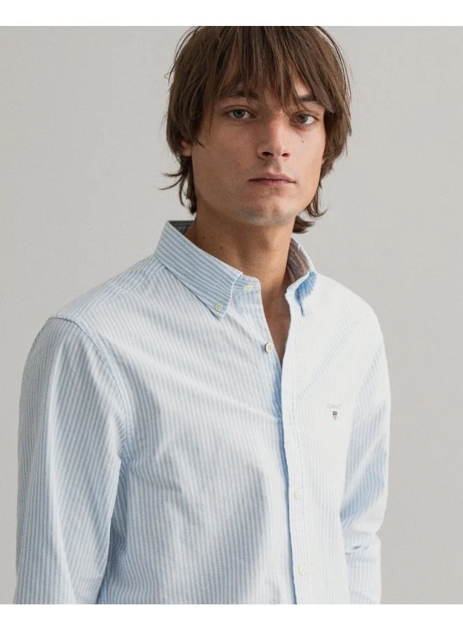 GANT  Gant Slim Fit Banker Oxford Shirt for Men | Best Price UAE